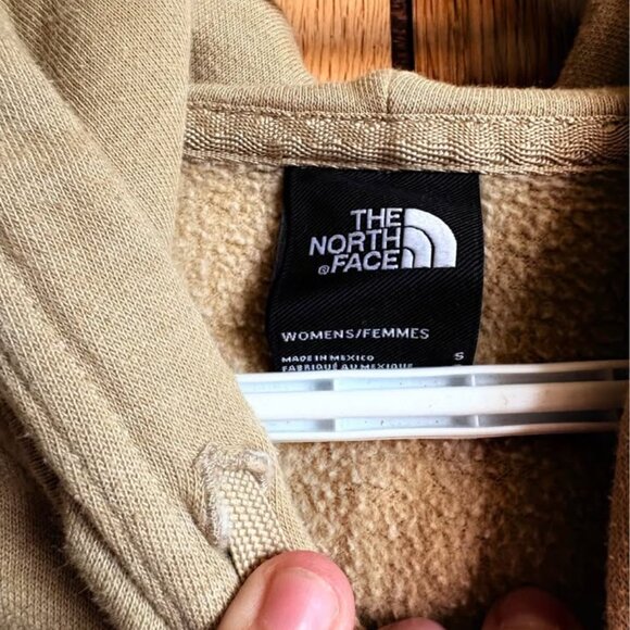 The North Face Tan Women’s Hoodie – Size Small - Picture 3 of 3